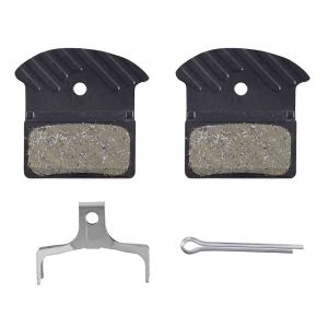Shimano Disc Brake Pads Sepeda J05A-RF EBPJ05ARFA Resin with Cooling Fins