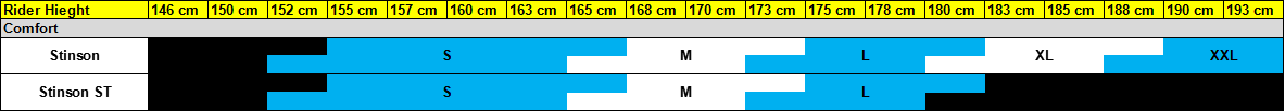 Size Chart Size Chart