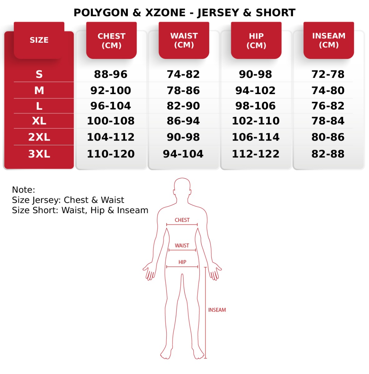 Size Chart Size Chart