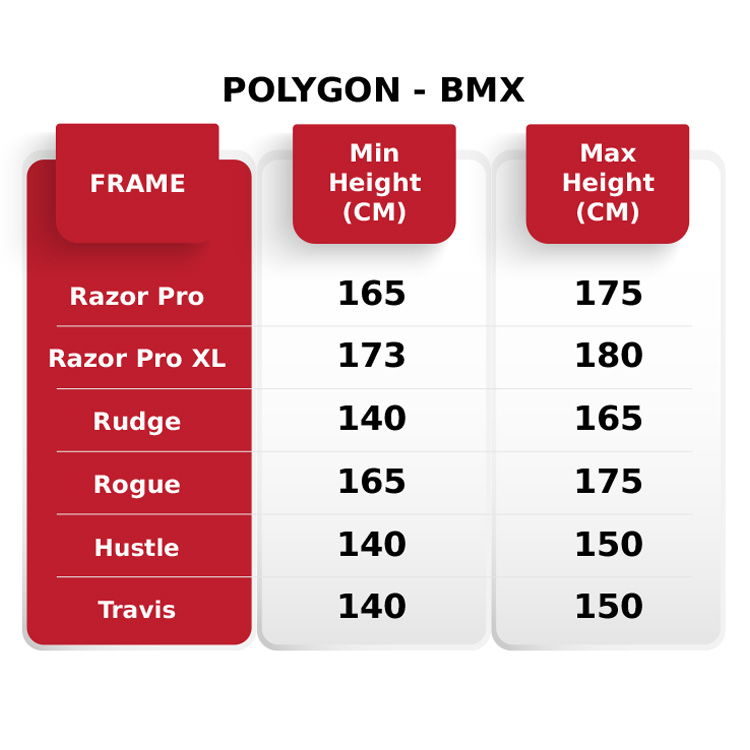 Size Chart Size Chart